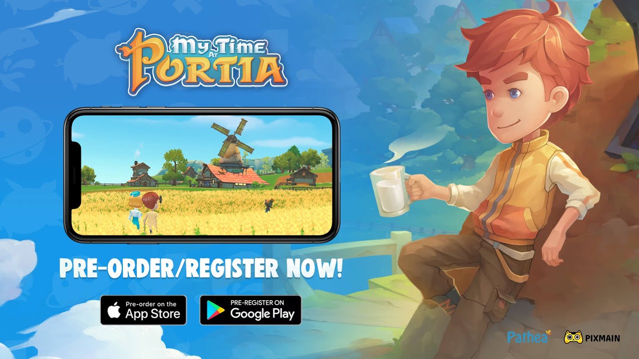 My Time at Portia Mobile - Available for Pre-Order/Registration on App Store and Google Play!