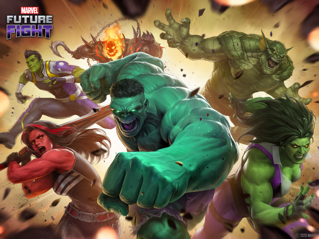 Karakter Terbaru ‘IMMORTAL HULK’ Menerjang Update MARVEL Future Fight